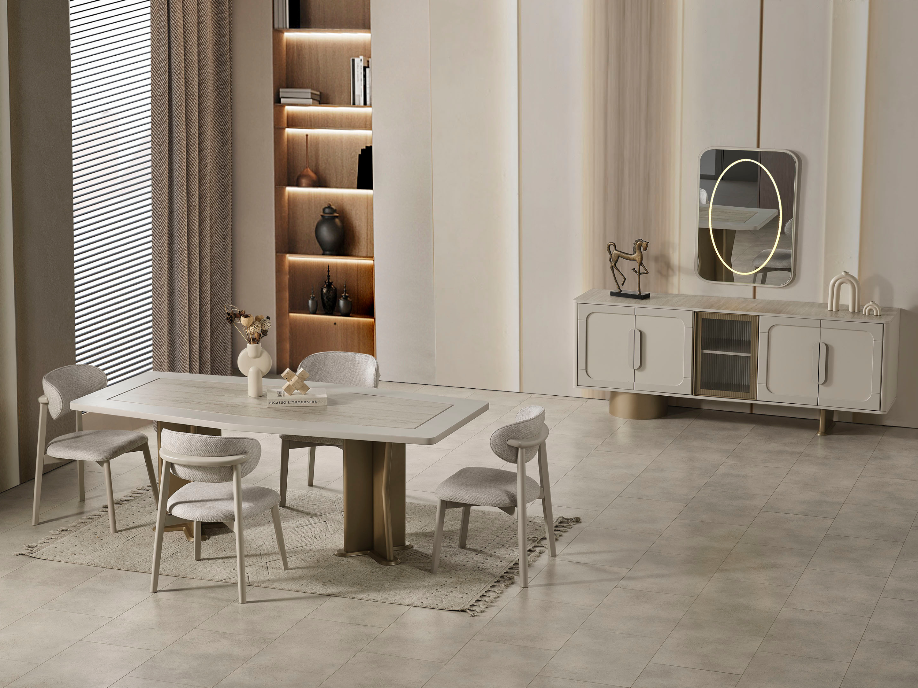 Eyfel Yemek Odası Takımı